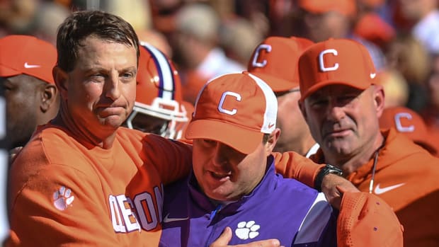 Dabo Swinney and Wes Goodwin